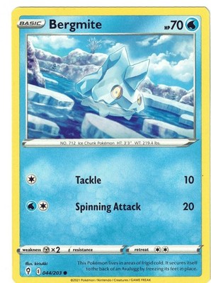 Evolving Skies #044/203 Bergmite NORMAL
