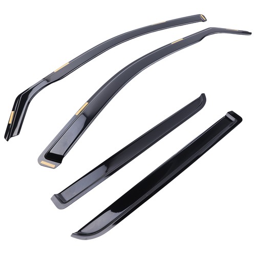IN-CHANNEL FOR DODGE DURANGO 2011-2025 RAIN GUARDS WINDOW VISORS DEFLECTOR TRIMS