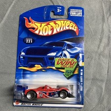 2001 Hot Wheels Mainline/Collector #221 RILEY & SCOTT MK III rosso con pizzo cromatoSp