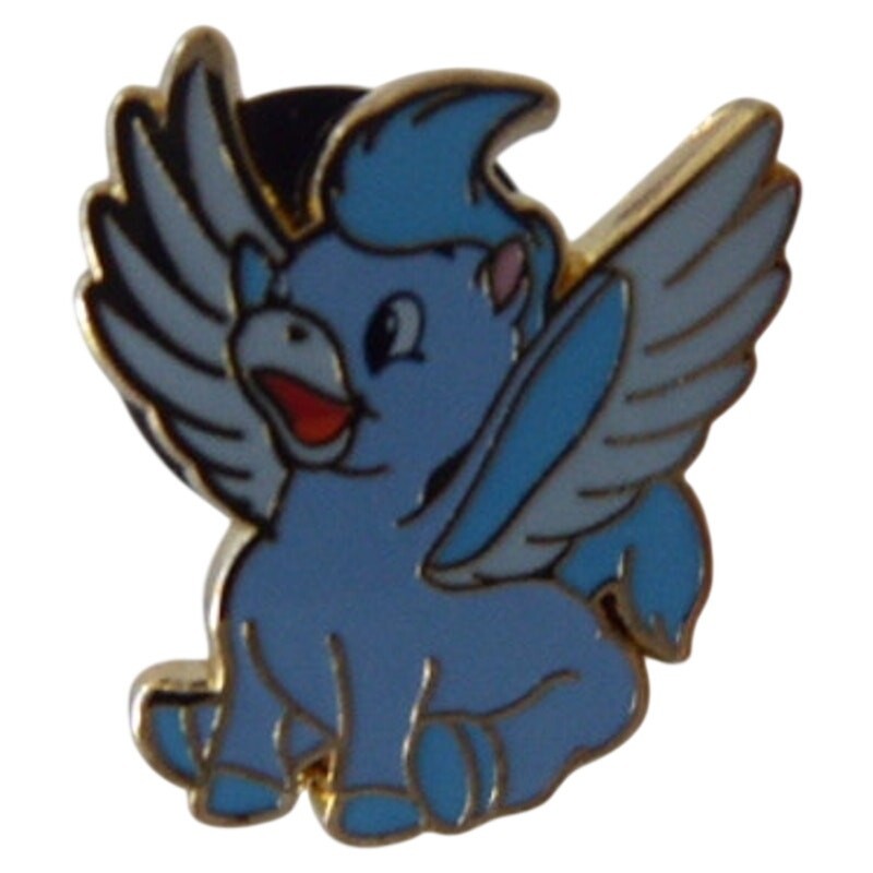 ピー作 Disney Trading Pin 181726 Baby Pegasus Blue Micro Fantasia 85th