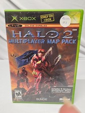Halo 2 Multiplayer Map Pack Xbox, 2005 Complete Tested Working - Free Ship