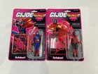 GI Joe Snake Eyes Cobra Commander New Ninja Force Target In Hand ReAction+ Plus