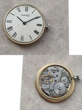 60s EBERHARD CAL. 232 VINTAGE WATCH MOVEMENT MOVIMENTO OROLOGIO UHREN WORKING 