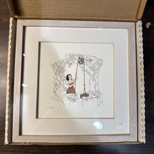 Disney Treasures Snow White At Wishing Well W/ COA