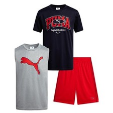 Puma Boys Active Shorts Set 3Piece Set 18m