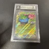 Venusaur ex (Stellar Crown Stamp) 001/142 Beckett Mint 9 BGS Graded Pokémon