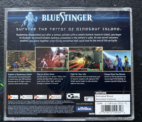 Vtg. 1999 Sega Dreamcast Blue Stinger, Untested, No Booklet