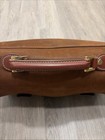 Bally Brown Suede Leather Briefcase Attache Bag Used — photo 5
