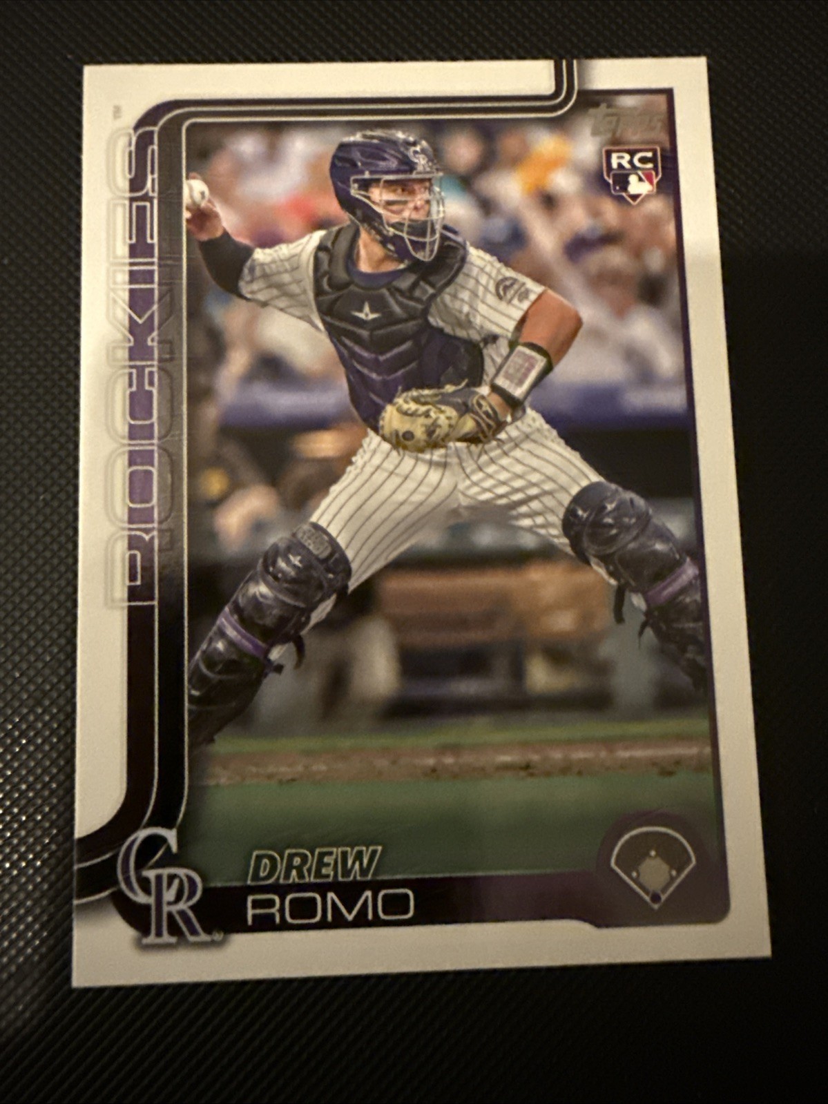 Drew Romo #296 Topps MLB Baseball 2025 Colorado Rockies RC