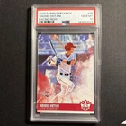 2018 Panini Diamond Kings - Shohei Ohtani #76 Batting Follow Through (RC) PSA 10