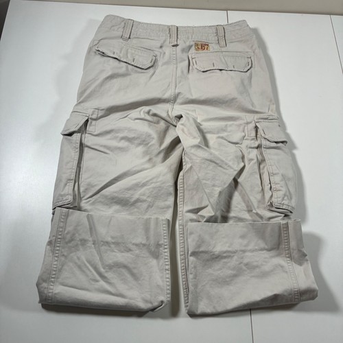Vintage Polo Jeans Co Ralph Lauren Cargo Pants 30x26 90s Y2K Baggy (Tag 30x32) by Ralph Lauren, $49.99 - Photo 4