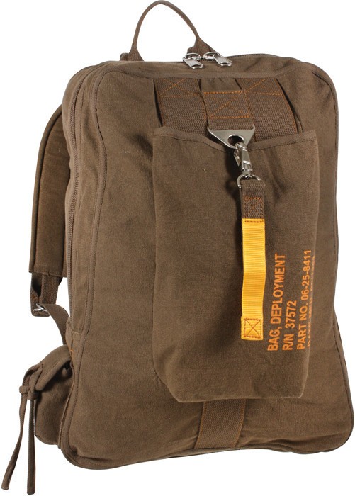 Rothco Vintage Canvas Flight Backpack (Pick Colors)