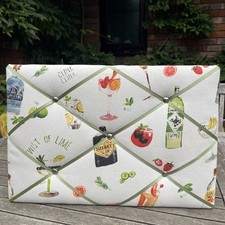 Gin noticeboard pinboard memoboard wall organiser