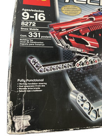 LEGO Technic (8272) Snow Mobile/ Bulldozer Fully Functional Cont. 331 Pcs Sealed