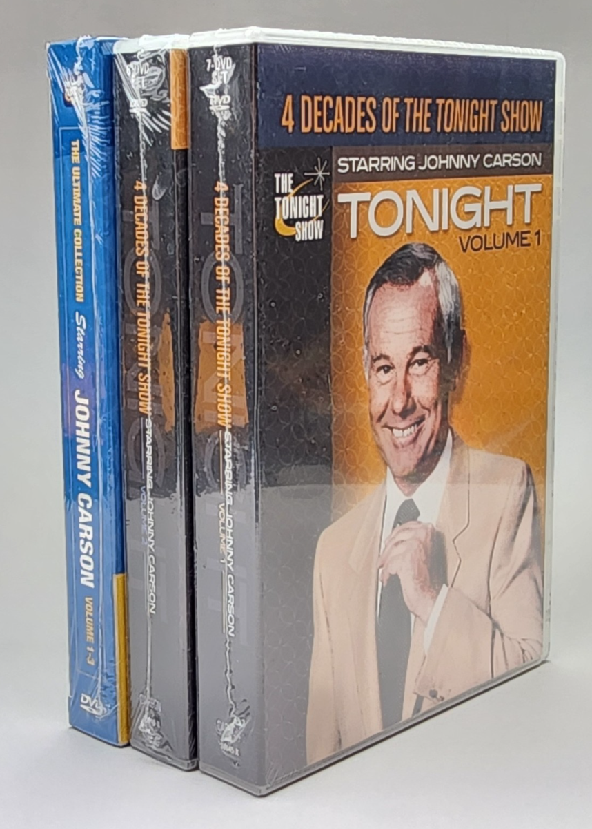 Johnny Carson 4 Decades of The Tonight Show 15 DVD
