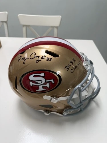 Roger Craig Signed San Francisco 49ers Full Size Replica Helmet “3X SB Champ”