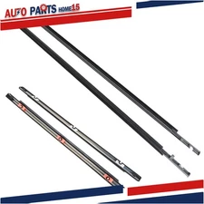 Door Belt Molding Weatherstrip Front & Rear SET For Toyota FJ Cruiser 2007-2014