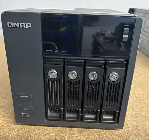 TVS-471 QNAP 4 Bay Desktop NAS Upgraded 16GB Memory Fully Tested
