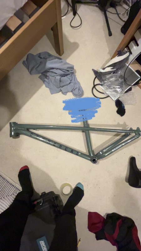 Commencal Absolut FRAME ONLY Large Keswick Green 26 Inch Dirt Jumper Frame