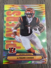ToppsChrome 2025 Power Players Ja'Marr Chase Cincinnati Bengals Refractor PP-21