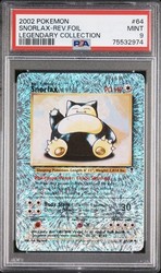 Snorlax 64/110 Legendary Collection Reverse Holo