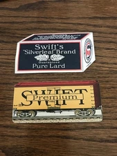 VINTAGE ADVERTISING FIGURAL CELLULOID 1927/1929 POCKET CALENDAR SWIFT CO CHICAGO