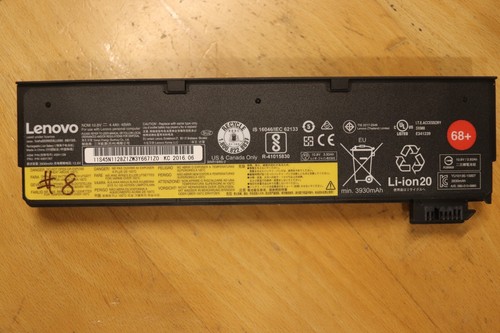 Original Akku ext Lenovo Thinkpad X240 X250 X260 T440 T450 T460 18/48 Wh (38%) 8