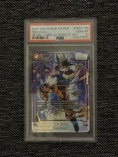 Dragon Ball Fusion World FB01 #139 Secret Rare Alternate Art Son Goku PSA 10