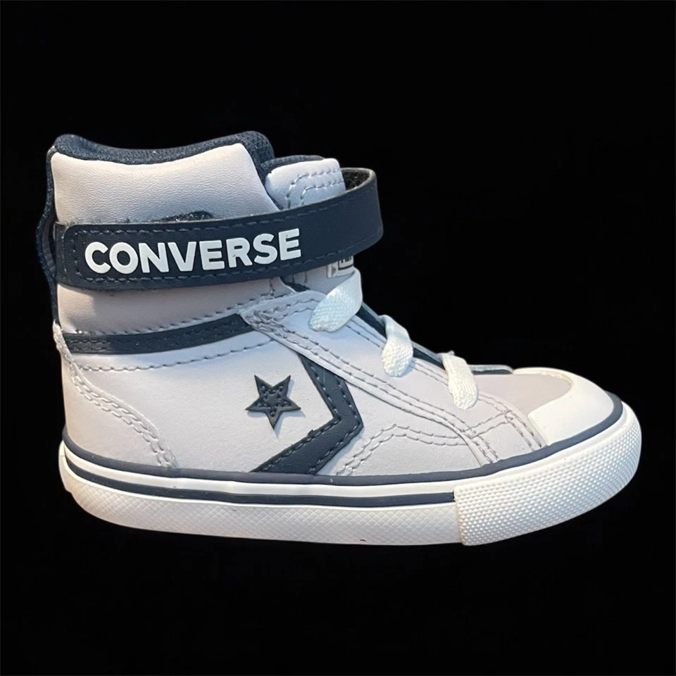 Converse Pro Blaze Correa Zapatos Hi Niños Infantes Talla 6 Ghost Town/Azul Marino/Blanco Nuevos Foto 3 de 4