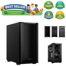 Pure Base 501 Black ATX Case  2 Preinstalled Pure Wings 3 140mm PWM Fans  O...