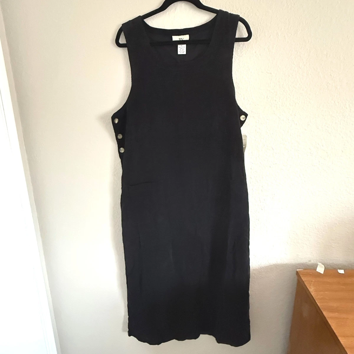 Corduroy Dresses Black Overall Dress for sale | eBay