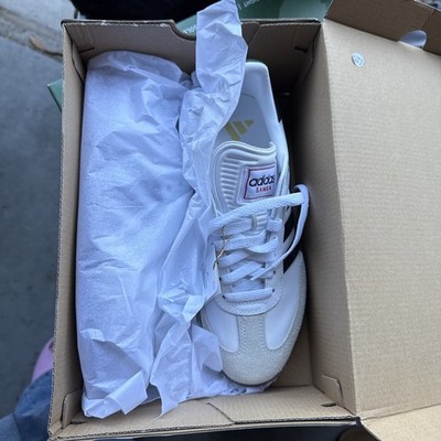 Adidas Samba shoes, WHITE, new  box  Men-8
