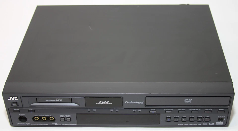 JVC SR-DVM700U Professional Series MiniDV/HDD/DVD Recorder - LESEN - Bild 4 von 4