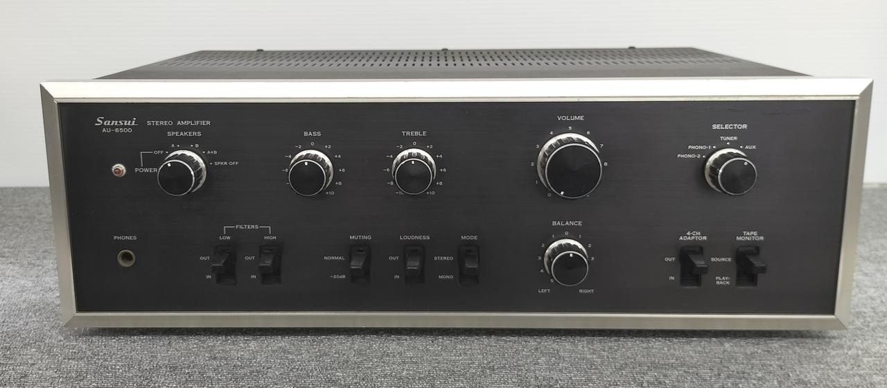 Sansui AU 6500 vintage audio equipment - eBay listing photo 3