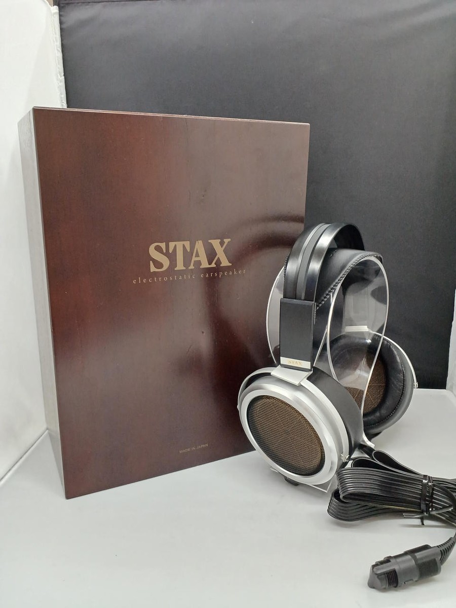 STAX SR-009 静電型ヘッドホン 美品 箱付き STAX SR-009S Ear Speaker Headphone w/ Box Japan | eBay