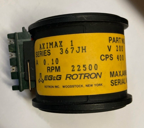 367JH Vaneaxial Fan 200VDC 0.10A 4-Blades Comair Rotron Animax 1 - Picture 3 of 3