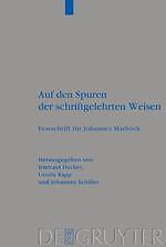 Thumbnail - Auf Den Spuren Der Schriftgelehrten Weisen | Buch | 9783110178890
