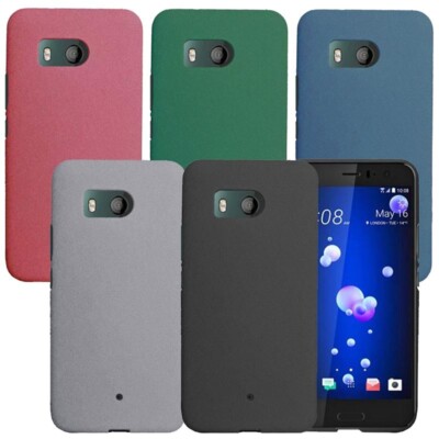 For HTC U11 RockSand Matte Rubber Silicone case back shell cover