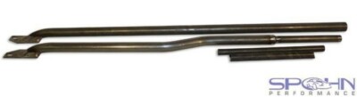 Spohn SP-502M 1982-1992 GM F-Body Convertible Sub-Frame Connectors- Bare Metal
