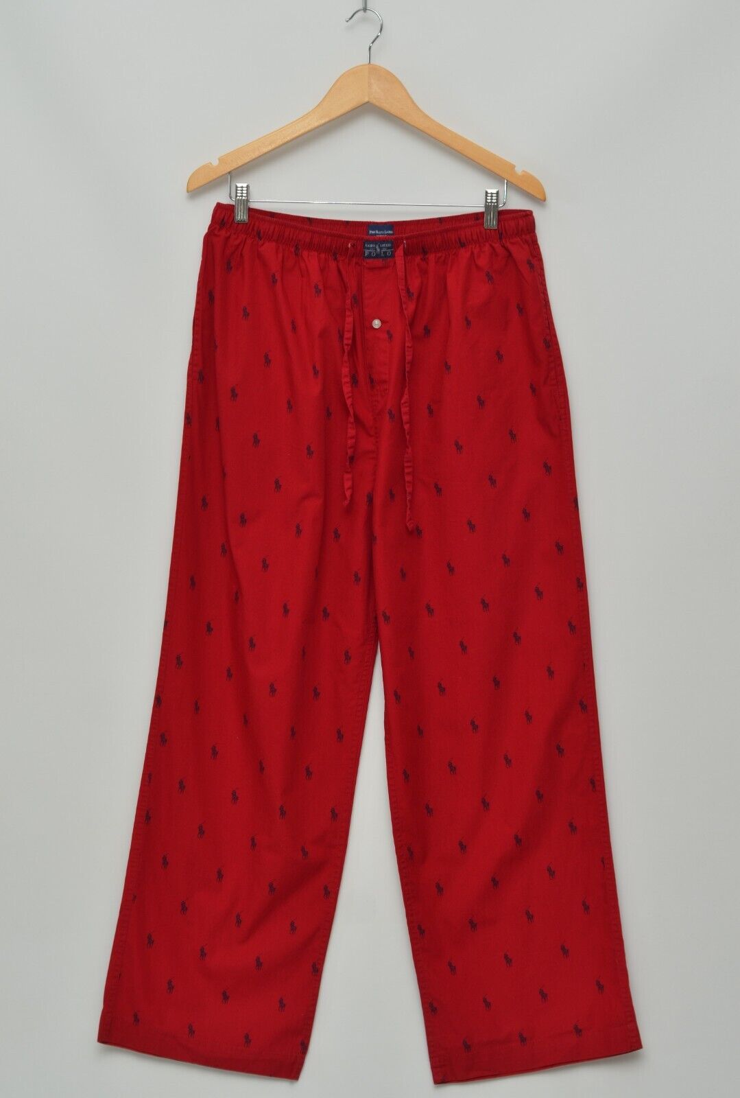 Polo Ralph Lauren Pony Monogram Adjustable Drawstring Waist Relaxed Pant  Mens Fashion Bottoms Trousers on Carousell