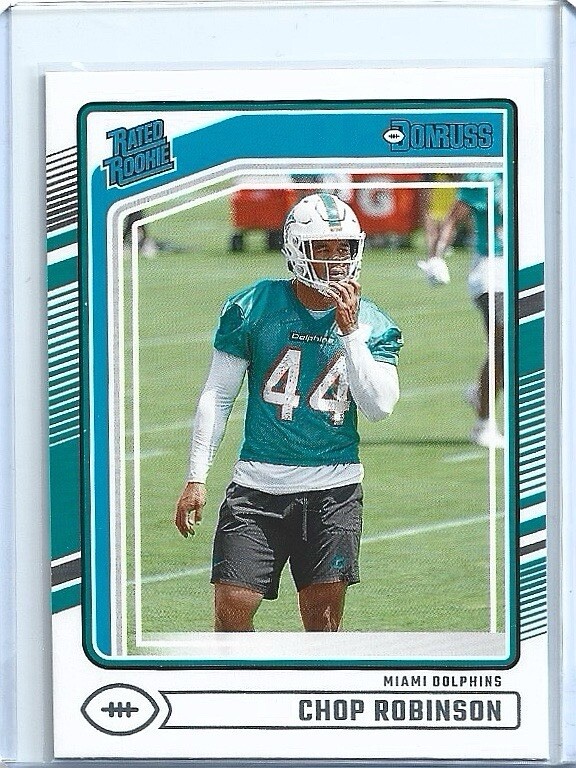 Chop Robinson - 2024 Donruss #351 - Rated Rookie RC