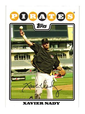 2008 Topps #278 Xavier Nady Pittsburgh Pirates