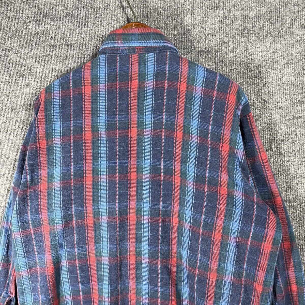 VINTAGE 70s OshKosh B'gosh Cotton Flannel Shirt L Plaid USA VINTAGE 70s OshKosh B'gosh Cotton Flannel Shirt L Plaid USA