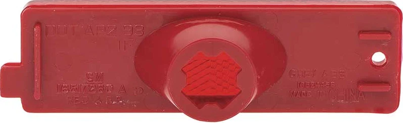 GM NOS 5976010 Rear Side Right Hand Red Marker Lamp Lens 1993-2002 Chevy Camaro - Image 2 of 4