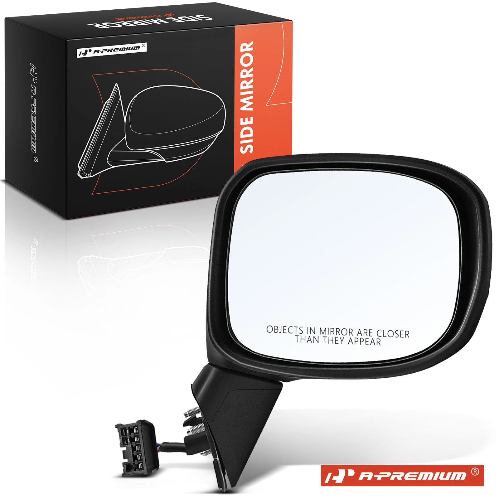 A-Premium Passenger Power Mirror w/ Power Fold Signal for Honda Civic 2012 2013