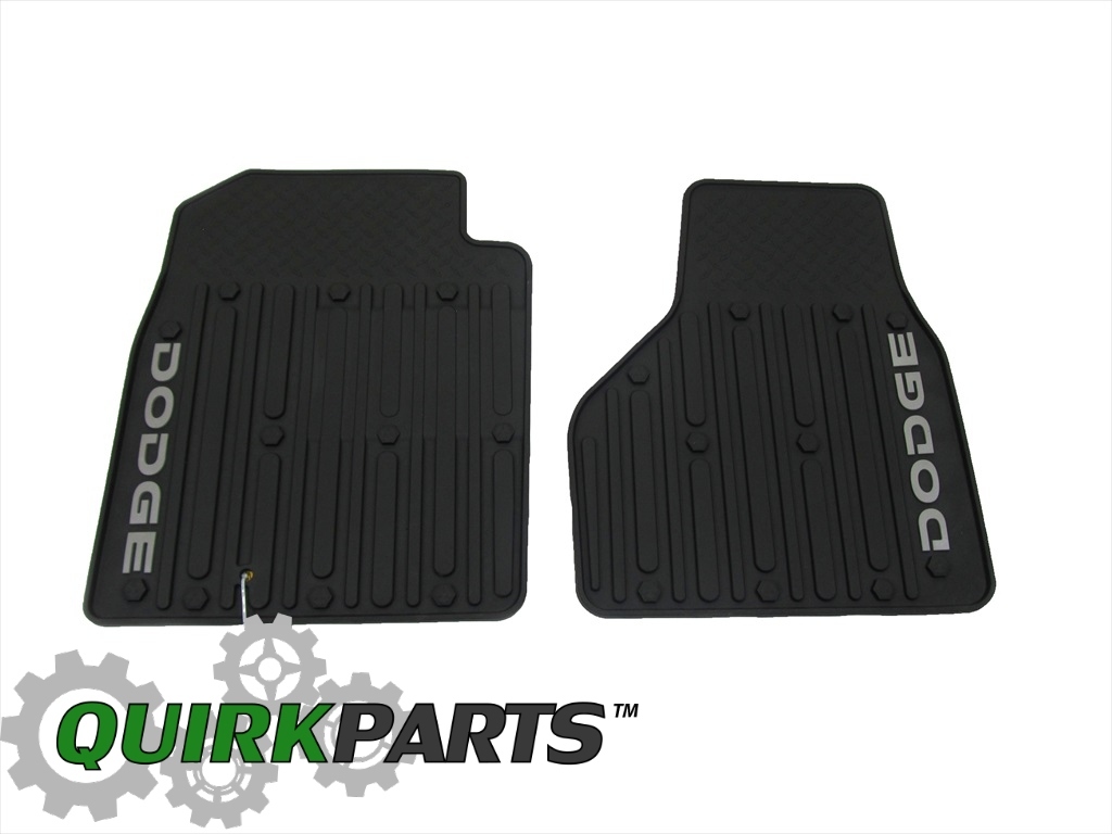 Alfombrillas de piso de slush gris oscuro para Dodge Ram 2009-2011 (N/P MOPAR)