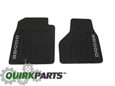 09-11 Dodge Ram Regular Quad Cab Dark Grey Slush Floor Mats With Logo Mopar