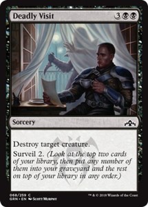Deadly Visit - Foil x1 - Guilds of Ravnica - NM-Mint, English - Guilds of Ravnic