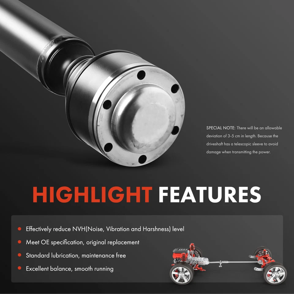 Conjunto de eje de transmisión delantero para Land Rover Freelander 02-05 2,5 L AWD Foto 4 de 4