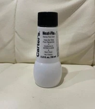 Carter's Neat-flo Stamp Pad Ink Refill for Black Stamp Pads 2 Oz Bottle 21448